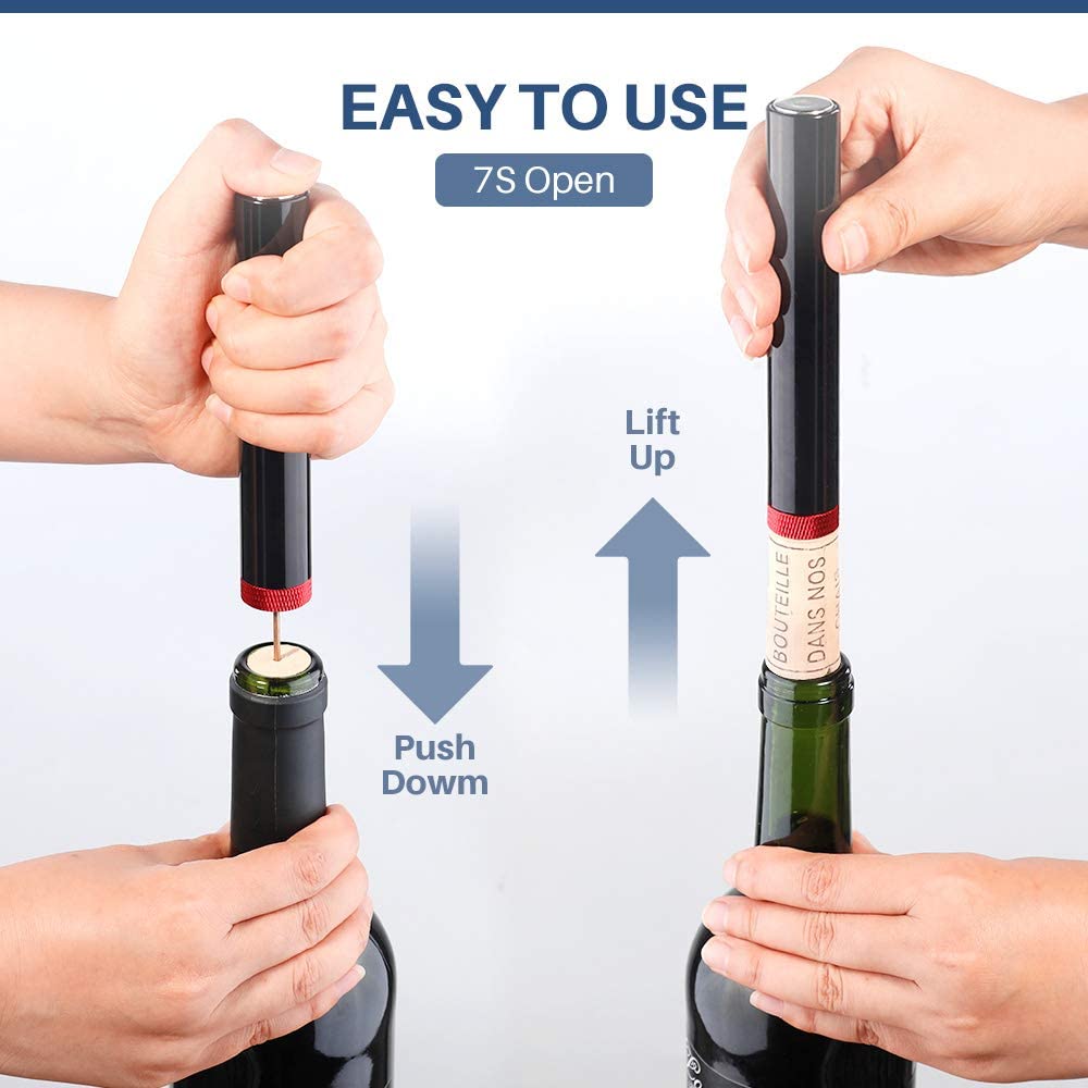 Abridor vino presión